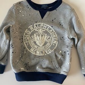 Boys size 4/4t Polo Graffiti Sweatshirt